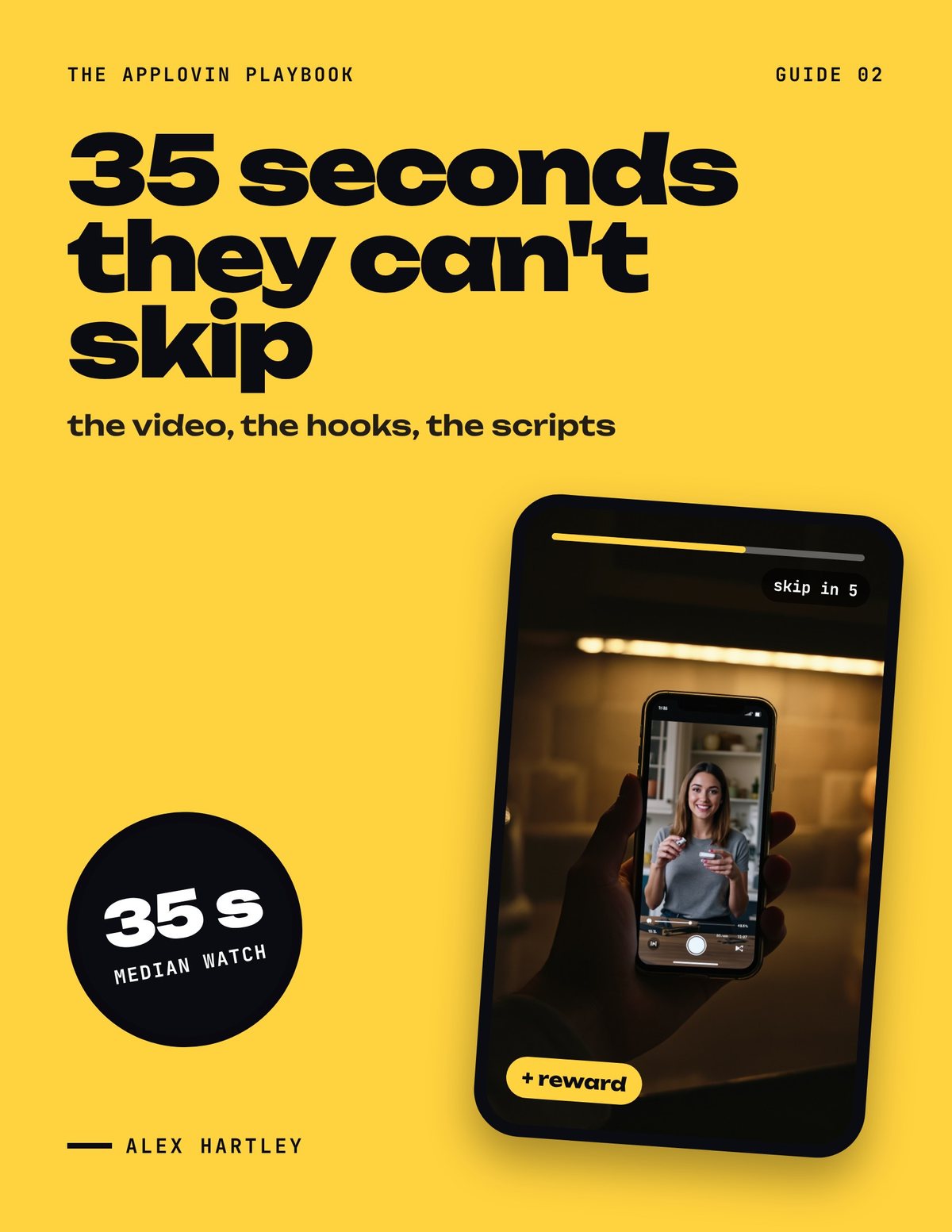 35 seconds they can't skip